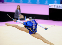 Avropa Oyunlarında bədii gimnastika üzrə fərdi yarışlar. Bakı, Azərbaycan, 19 iyun 2015